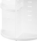 HBlife Extra Large 360 Rotating Makeup Organizer Adjustable Carousel Large Capacity Revolving Perfume Organizer Skincare Organizers Cosmetic Storage Spinning Holder for Vanity, Black