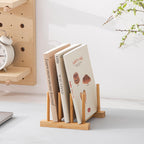 HBlife Acacia Wooden Dish Dying Rack Pot Lid Plate Organizer Holder for Cabinet, Cutting Board Stand Drainer Storage Plate Rack for Dish, Pot Lid, Bowl, Cup, Cutting Board and Books