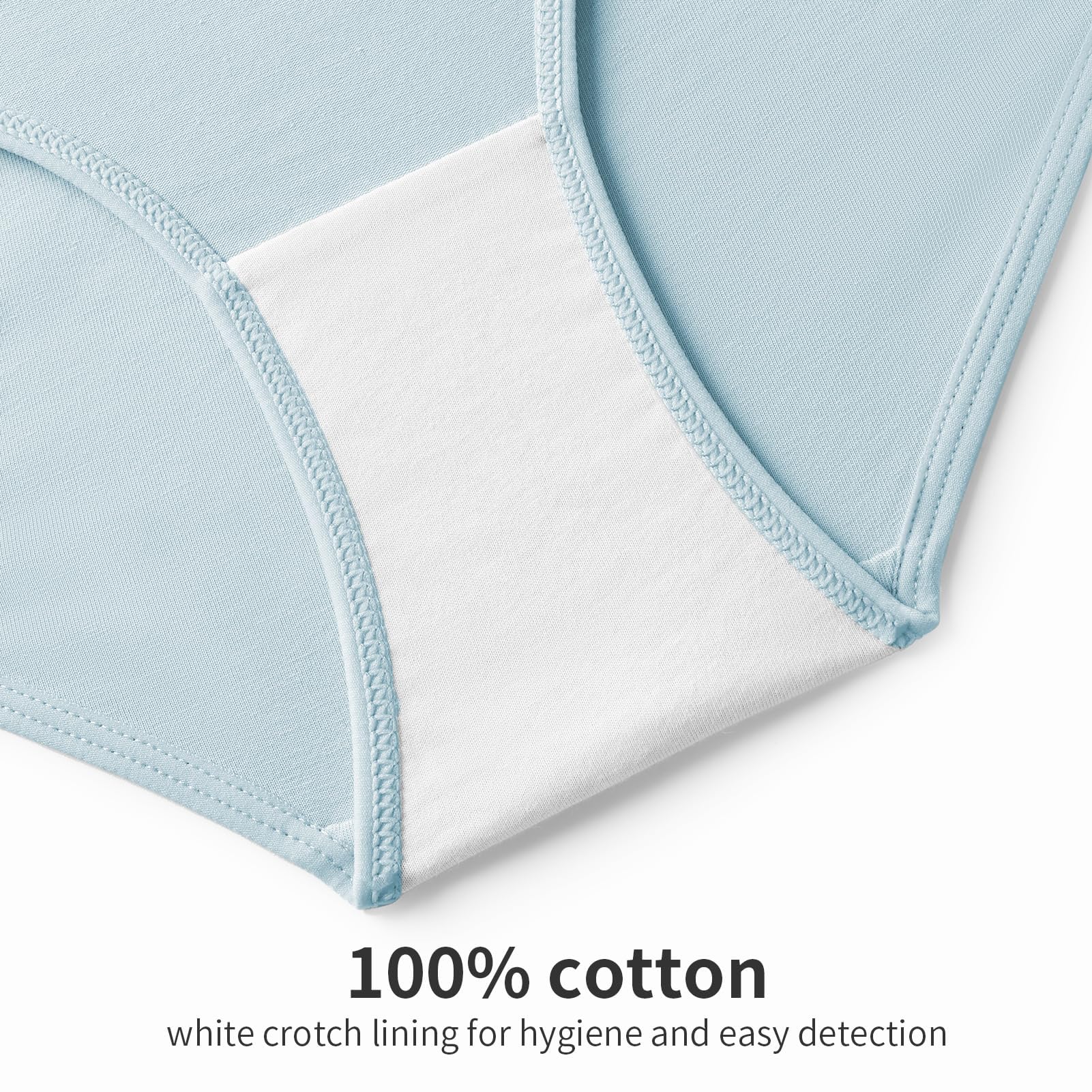 Angelhood 6 Pack Womens Cotton Maternity Underwear,Healthy Maternity Pregnancy Panties Postpartum Mother Under Bump Underwear