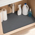 HBlife Silicone Under Sink Mats for Kitchen Waterproof, 31" x 22" Under Sink Tray Organizer