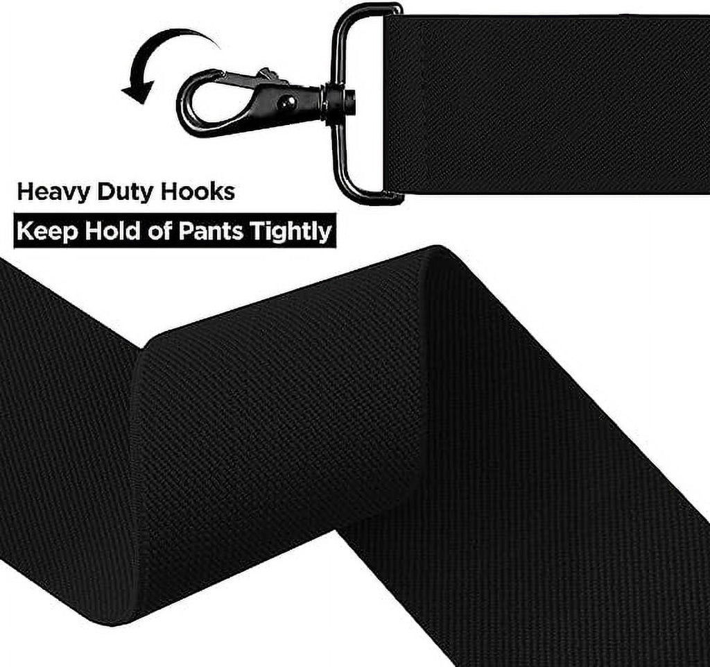 HBlife Men's Big and Tall Heavy Duty Suspenders