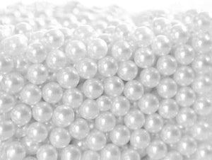 Makeup Beads for Brushes, Art Faux Pearls, HBlife Round Pearl Beads to Hold Makeup Brush, Lipstick, Mascara, Eyeliner, 8mm