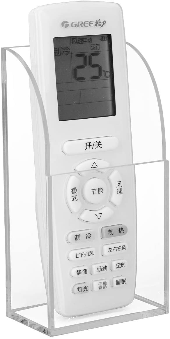Universal White Air Conditioner Remote Control Holder Wall-Mounted Universal White Air Conditioner Remote Control Holder Wall-Mounted